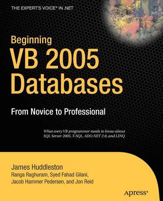 Book cover for Beginning VB 2005 Databases: From Novice to Professional