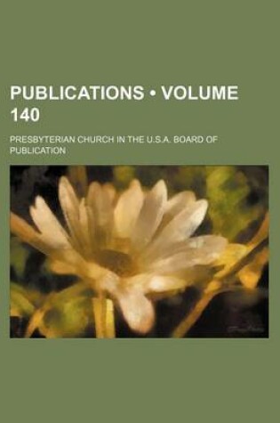 Cover of Publications (Volume 140)