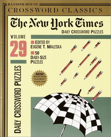 Book cover for New York Times Daily Crossword 29