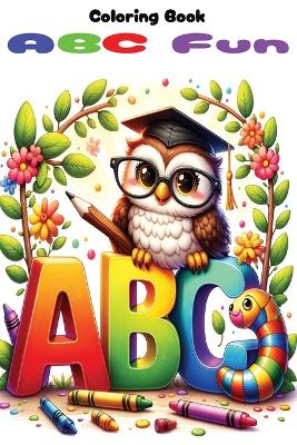 Book cover for ABC Fun Coloring Book