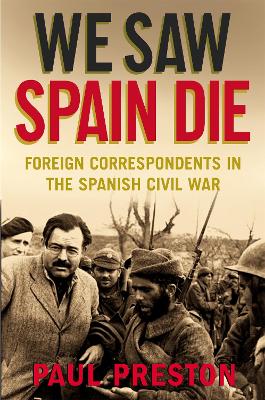 Book cover for We Saw Spain Die