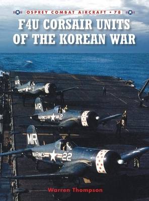 Book cover for F4U Corsair Units of the Korean War