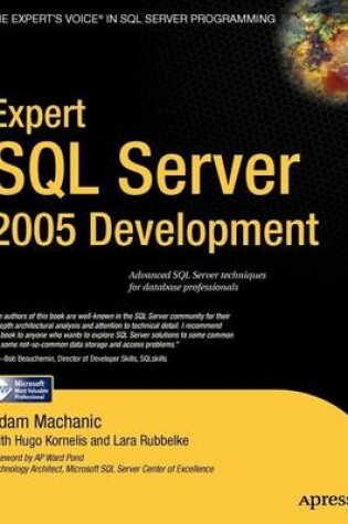 Cover of Expert SQL Server 2005 Development