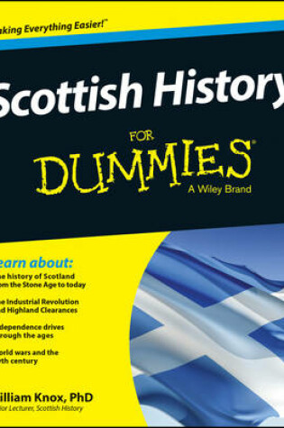 Cover of Scottish History For Dummies