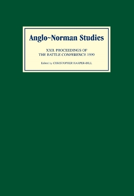 Book cover for Anglo-Norman Studies XXII