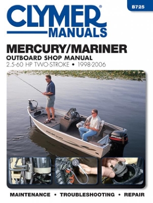 Cover of Clymer Mercury/Mariner 2.5-60 Hp 2-Stroke Outboard