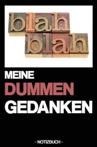 Cover of Meine Dummen Gedanken