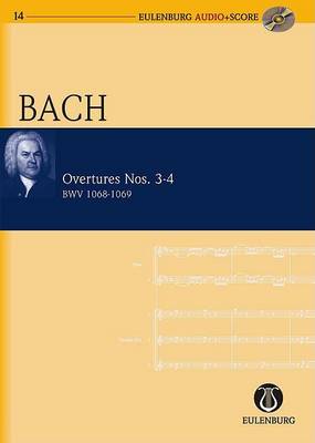 Cover of Overtures Nos. 3-4 Bwv 1068-1069