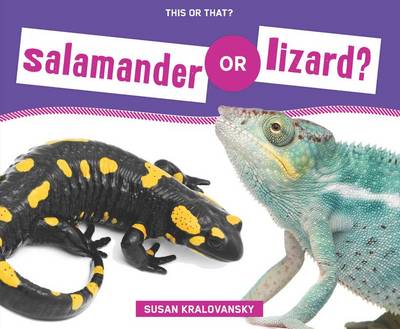 Book cover for Salamander or Lizard?