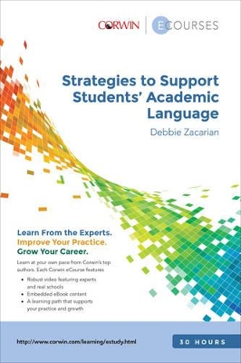 Book cover for Strategies to Support Students&#8242; Academic Language Ecourse Slimpack