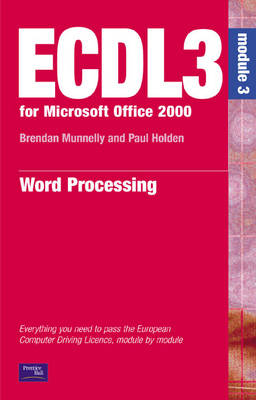 Book cover for ECDL 2000 Module 3