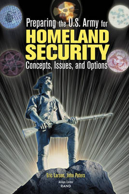 Book cover for Preparing the U.S. Army for Homeland Security