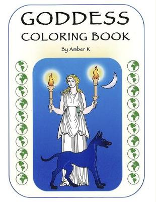 Book cover for Goddess Coloring Book