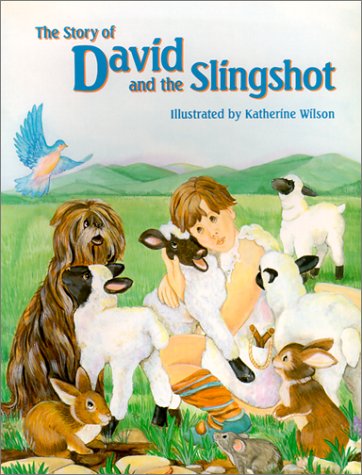 Book cover for The Story of David and the Slingshot
