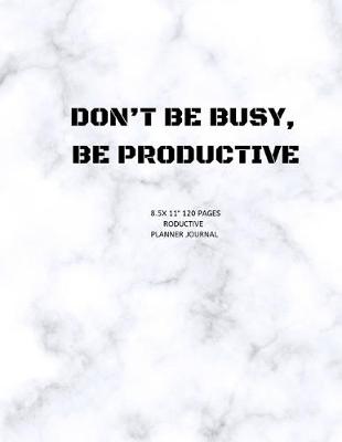 Book cover for Be Productive