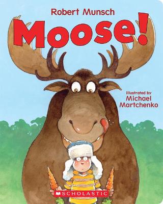 Book cover for Moose!