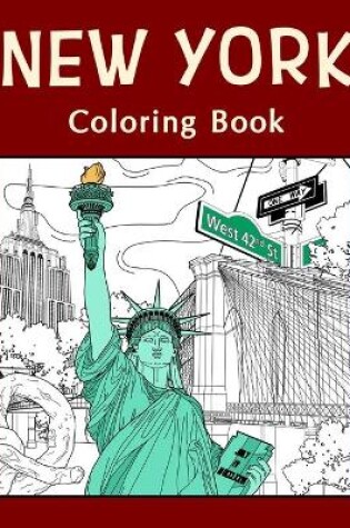 Cover of New York Coloring Book