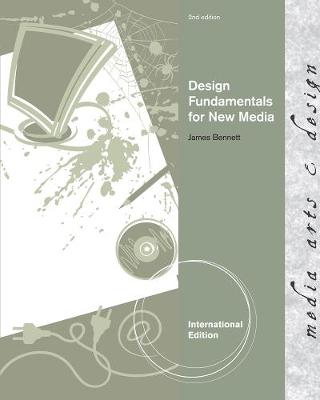 Book cover for Design Fundamentals for New Media, International Edition