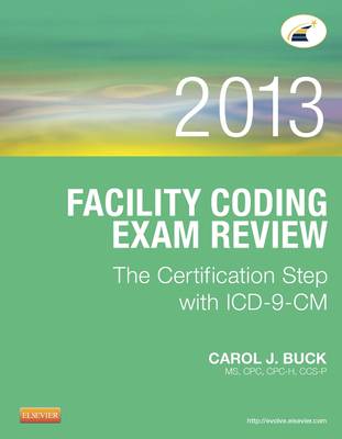 Book cover for Facility Coding Exam Review 2013