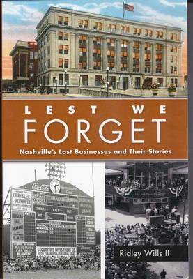 Book cover for Lest We Forget