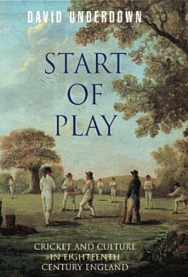 Book cover for Start of Play