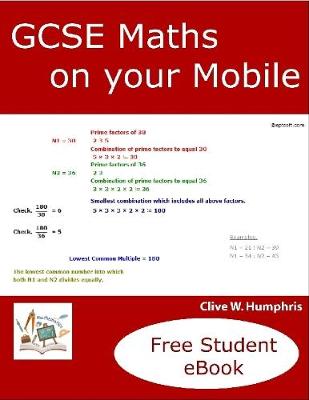 Book cover for Gcse Maths On Your Mobile