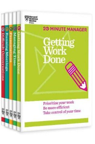 Cover of The HBR Essential 20-Minute Manager Collection (5 Books) (HBR 20-Minute Manager Series)