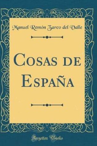 Cover of Cosas de España (Classic Reprint)