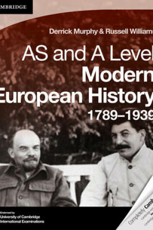 Cover of Cambridge International AS Level and A Level Modern European History 1789-1939 Coursebook