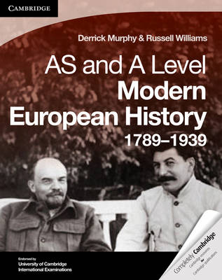 Book cover for Cambridge International AS Level and A Level Modern European History 1789-1939 Coursebook