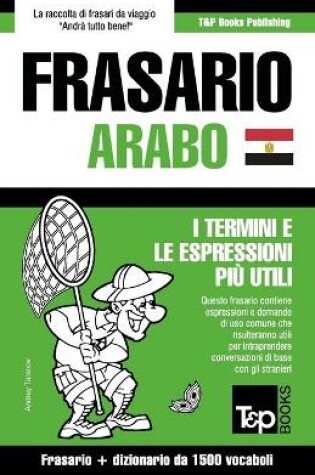 Cover of Frasario Italiano-Arabo Egiziano e dizionario ridotto da 1500 vocaboli