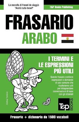 Book cover for Frasario Italiano-Arabo Egiziano e dizionario ridotto da 1500 vocaboli