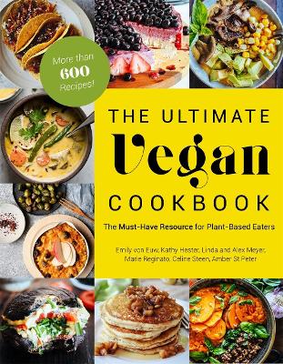 Book cover for The Ultimate Vegan Cookbook