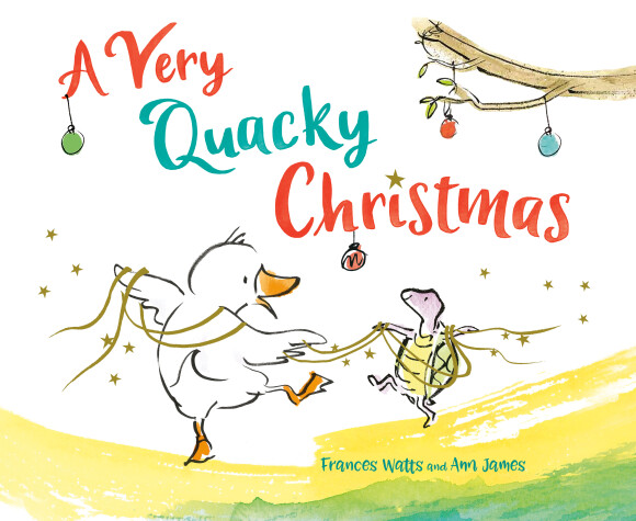 Book cover for A Very Quacky Christmas