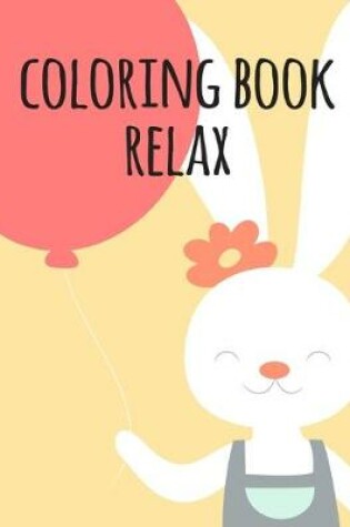 Cover of coloring book relax