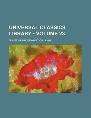 Book cover for Universal Classics Library (Volume 23)