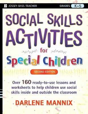 Book cover for Social Skills Activities for Special Children