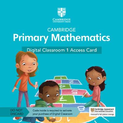Book cover for Cambridge Primary Mathematics Digital Classroom 1 Access Card (1 Year Site Licence)