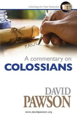 Cover of A Commentary on Colossians