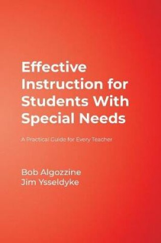 Cover of Effective Instruction for Students With Special Needs