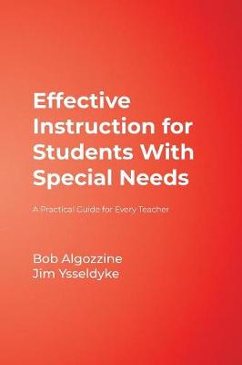 Book cover for Effective Instruction for Students With Special Needs