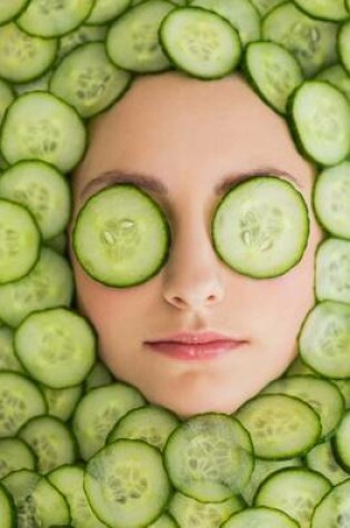 Cover of Cucumber Slice Facial Mask Journal - The Things We Do to Look Good