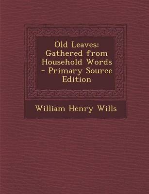 Book cover for Old Leaves