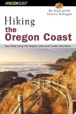 Book cover for Hiking the Oregon Coast