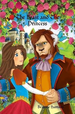 Book cover for The Beast and The Princess Coloring Book: For Kids Ages 4 Years Old and up