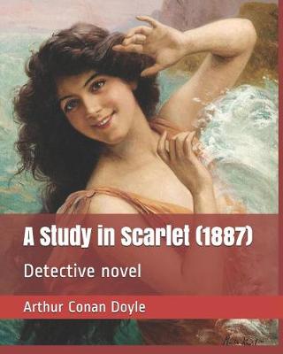 Book cover for A Study in Scarlet (1887)