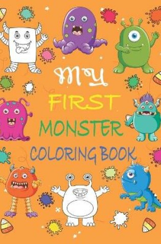 Cover of My First Monster Coloring Book