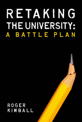 Book cover for Retaking the University