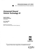 Cover of Unmanned Ground Vehicle Technology III
