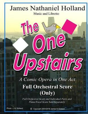 Book cover for The One Upstairs a Comic Opera in One Act